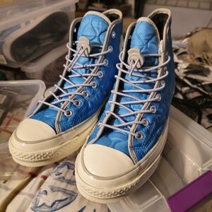 CONVERSE Chuck 70s WORKWEAR QUILTED Blue High-Top Sneakers